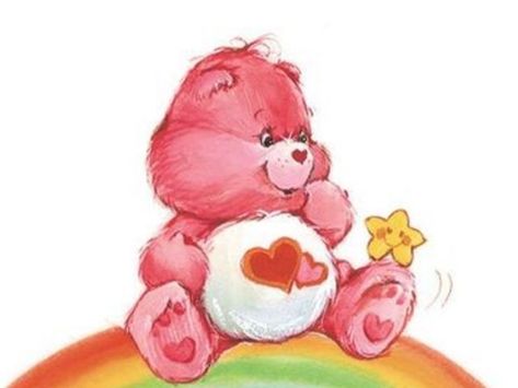 I got: Love-a-Lot Bear!! Which Classic Care Bear Would You Be? Care Bear Pattern, Love A Lot Bear, Sunshine Bear, Scooby Doo Pictures, Care Bears Vintage, Care Bear Party, Bear Fishing, Cartoons 80s 90s, Care Bears Cousins