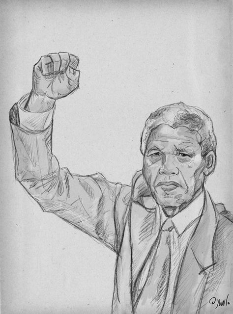 Nelson Mandela Portrait on Behance Nelson Mandela Sketch, Nelson Mandela Tattoo, Nelson Mandela Drawing, Nelson Mandela For Kids, Nelson Mandela Activities, Nelson Mandela Portrait, Nelson Mandela Pictures, Nelson Mandela Biography, Nelson Mandela Art