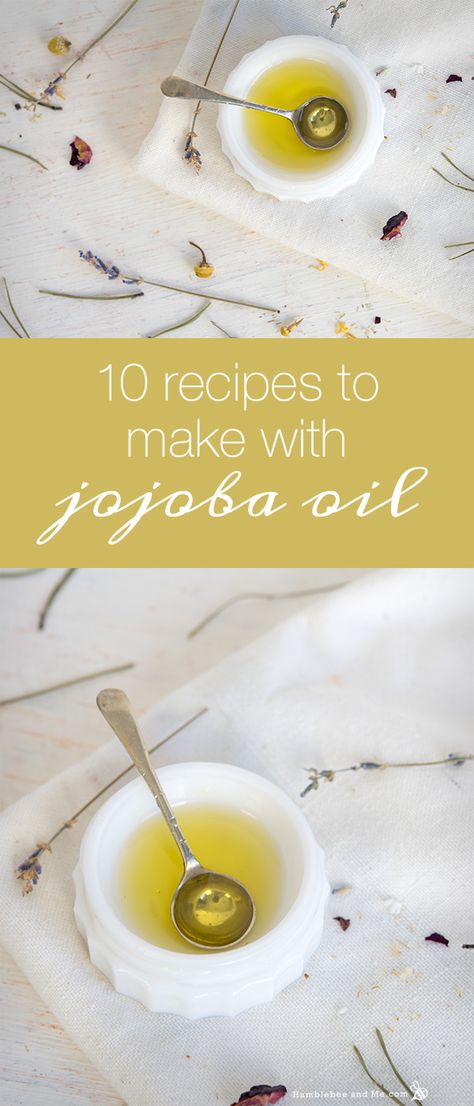 10 Recipes to Make With Jojoba Oil - Humblebee & Me Skin Care Routine For 20s, Natural Skin Care Remedies, Skin Care Face, Skin Care Diy, Skin Care Remedies, Oil Uses, Artisan Soap, Diy Skin Care, Diy Natural Products