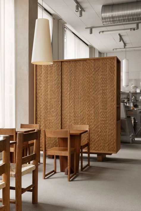 Andersen & Maillard in Copenhagen, Denmark | Bakery Review Curtain Styling, Danielle Siggerud, Norway City, Artisan Bakery, Nordic Lifestyle, Millwork Details, The Bakery, Traditional Building, Led Spot