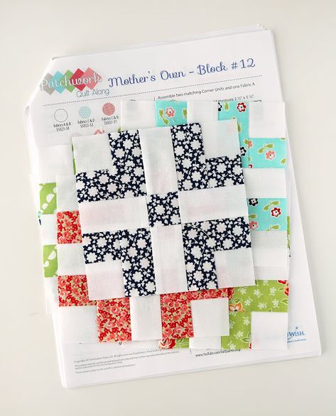 Adorable little quilt blocks with a free pattern A Quilting Life, Charm Square Quilt, Big Block Quilts, Heart Quilt Pattern, Block Play, Scrappy Quilt Patterns, Quilt Square Patterns, Patriotic Quilts, Scrap Quilt Patterns