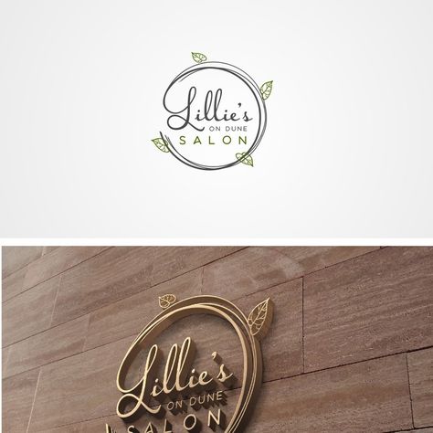 Logo Lilly, High End Salon, Lilium Flower, Salon Openings, Free Business Logo, Lily Bloom, Lily Flowers, Word Mark Logo, Logos Ideas