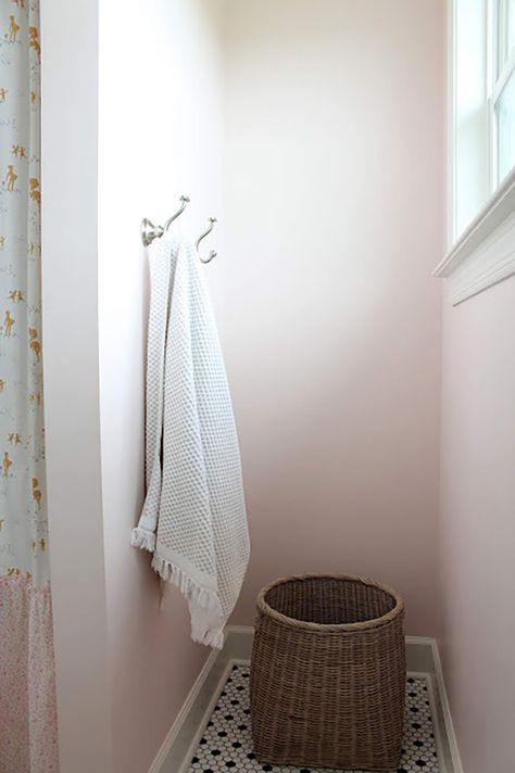 15 Pretty Blush Pink Paint Colors Ballet Slipper Pink Paint, Sw Light Pink Paint Colors, Behr Beloved Pink, Light Pink Behr Paint, Behr Light Pink Paint Colors, Light Pink Office Ideas, Pink Damask Benjamin Moore, Light Pink Bathroom Walls, Light Pink Paint Colors