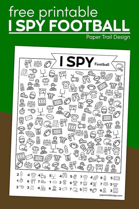 Spy Theme Football Game, Football Worksheets For Kids, Newspaper Games, Football Activity Sheets, Football Themed Classroom Activities, Football Activities For Kids, Football Maze Free Printable, Football Literacy Activities, After School Club Activities