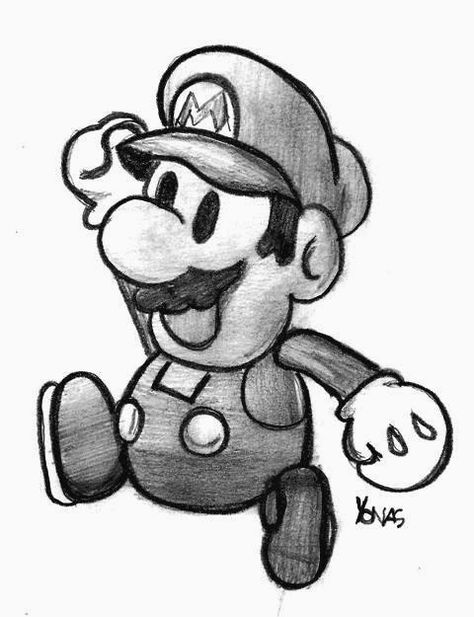 Para aña ;3 Super Mario Drawing, Angry Birds Chuck, Chuck Angry Birds, Mario E Luigi, Anime Korea, Disney Drawings Sketches, Cutee Animals, Doodle Cartoon, Cool Pencil Drawings