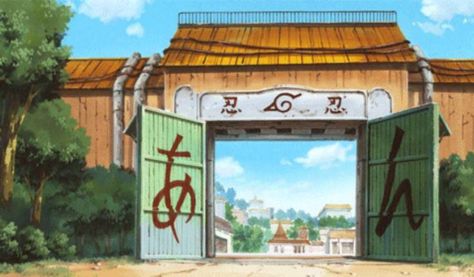 Japanese Village, Anime Places, Anime Toon, Manga Naruto, Kakashi Sensei, Saturday Morning Cartoons, Naruto Girls, Naruto Wallpaper, Environment Concept Art