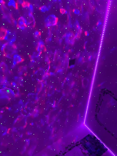 Purple Led Lights Selfie, Pink Led Lights, Purple Led Lights, Purple Vibe, Wallpaper Iphone Neon, Mood Instagram, Dream Room Inspiration, Room Makeover Inspiration, Couple Aesthetic