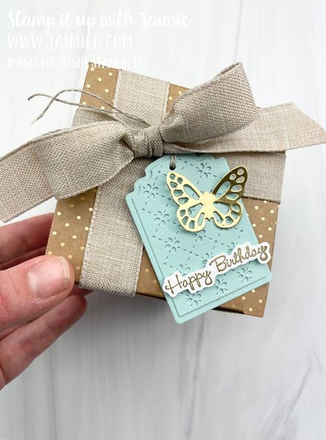 Stampin Up Tailor Made Tags, Tailor Made Tags Dies, Stampin Up Tags, Tags Stampin Up, Small Birthday Gifts, Dice Gifts, Table Tags, Birthday Gift Tags, Mini Cards