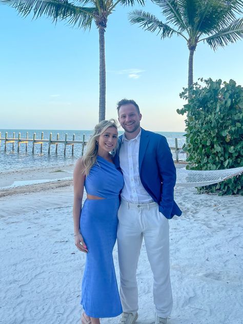 Male Beach Wedding Attire Guest, Blue Wedding Guest Outfit Men, Cocktail Beach Wedding Attire, Destination Wedding Dress Code, Beach Resort Wedding Guest Attire, Beach Chic Outfit Wedding Guest Men, Resort Formal Men, Beach Wedding Guest Attire Mens, Beach Wedding Outfit Guest Men