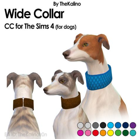 Sims 4 Dog Harness, Sims 4 Dog Collar, Sims 4 Dog, Sims 4 Seasons, Sims 4 Beds, Dog Ram, Ts4 Mods, Cc Shopping, Borzoi Dog