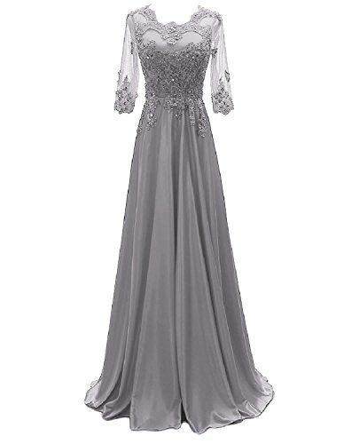 Grey Gown Dress, Silver Gray Gown For Principal Sponsor, Purple Mother Of The Bride Dresses Long, Grey Mother Of The Bride Dresses, Elegant Evening Dresses Formal Gowns, Silver Formal Dress Long, Evening Gowns Formal Weddings, Satin Dresses Formal, Evening Dresses For Older Women