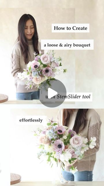 White Hellebore, Floral Recipes, Bouquet Making, Bouquet Tutorial, Blue Delphinium, List Of Flowers, Flowers Arrangements, Cut Flower Garden, White Wedding Bouquets