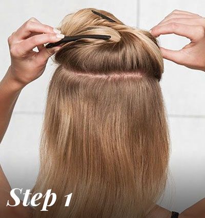 Where To Put Clip In Hair Extensions, How To Put In Clip In Extensions, Hair Extensions Clip In How To Put In, At Home Extensions, How To Put In Extensions, How To Place Clip In Hair Extensions, How To Wear Hair Extensions, How To Blend Clip In Hair Extensions, How To Use Clip In Hair Extensions