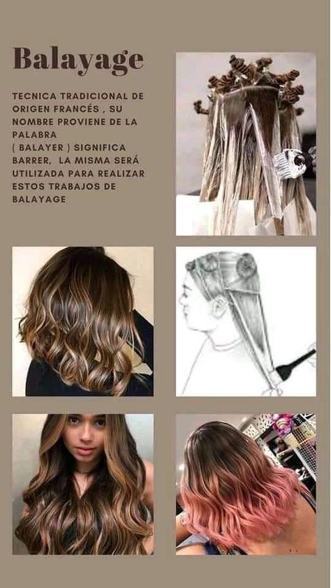 Highlight Diagram Hair, Braided Bayalage Technique, Kevin Murphy Hair Color Chart, Diy Hair Dye Techniques, Igora Hair Color, What Is Balayage Hair, Hair With Pink Highlights, Hair Dye Techniques, Blonde Hair With Pink