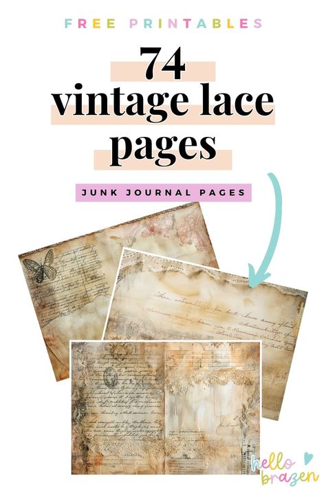 Junk Journals Archives - Hello Brazen New Junk Journal Ideas, Free Printable Junk Journal Note Cards, Free Writing Paper Printable Stationery, Vintage Seed Packets Printable Free, Free Vintage Printables Shabby Chic, Junk Journal Printables Free, Free Vintage Printables Ephemera, Free Junk Journal Vintage Printables, Junk Journal Ideas Free Printable