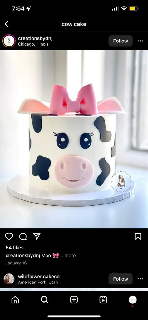 4 Ever Moody Birthday Cake, Oink Moo Cockadoodle Doo 2nd Birthday Girl, Moo Moo I'm Two Birthday Cake, Four Ever Moody Birthday, Moo Im Two Birthday Girl, Three I E I O Party Girl, Cow First Birthday Cake, Cow Smash Cake Girl, Cow Cakes Birthday Girl