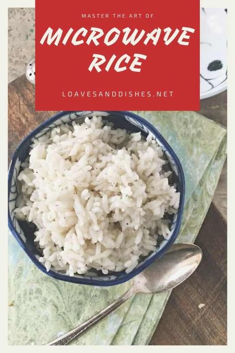 Soft, fluffy, perfect and fast! Perfect microwave rice is in your reach in just minutes! Besides, this is microwave rice without a rice cooker! #microwave #fast #rice Rice In The Microwave How To Cook, Microwave Rice Recipes, Cook Rice In Microwave, Rice In Microwave, Microwave Cooking Recipes, Rice In The Microwave, Microwave Rice Cooker, Microwave Rice, Microwave Meals