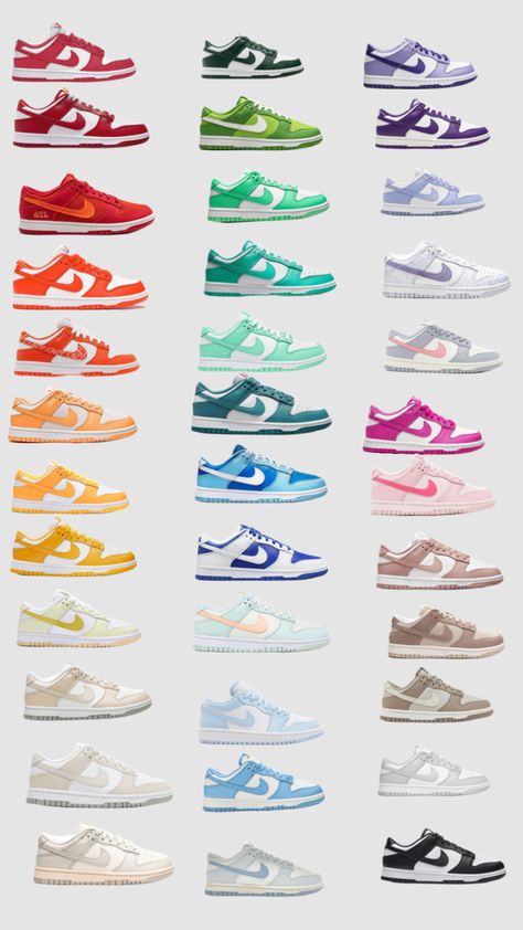 Air Force 1 Colors, Back To School Shoes Nike, Nike Aesthetic Shoes, Nikes Aesthetic, Aesthetic Nikes, Nike Shoes Aesthetic, Colorful Nike Shoes, Shoe Aesthetic