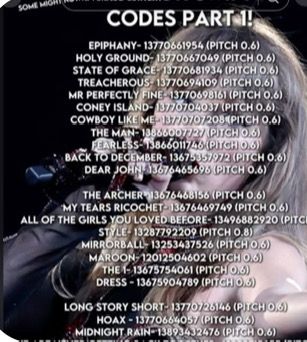 Btw not my pic!🫶🏻 Ora Song Codes, State Of Grace, Dear John, Christian Songs, Epiphany, Dance Moms, Taylor Swift, Swift, Coding