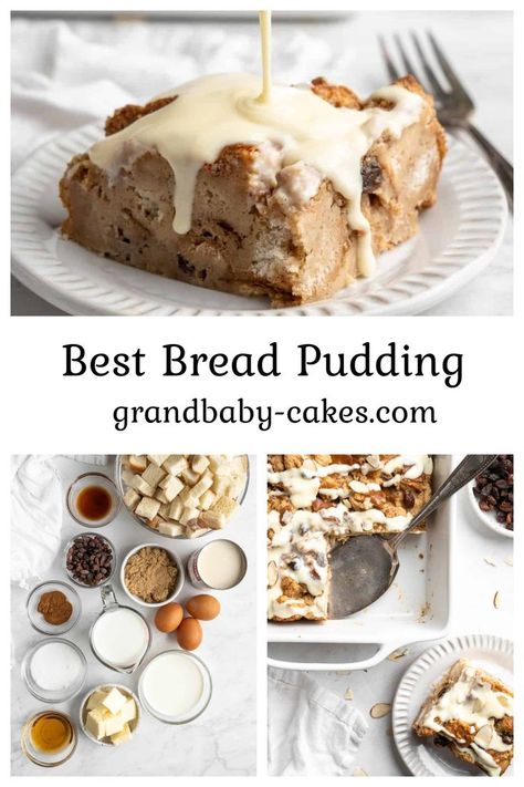 Best Bread Pudding, Best Bread Pudding Recipe, Best Bread, Bread Pudding Recipe, Creme Egg, Stale Bread, Custard Filling, Pudding Recipe, Pudding Recipes