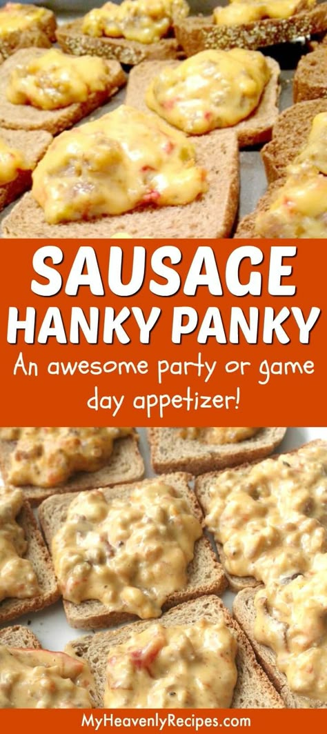 This is the BEST Hanky Panky recipe out there! It's a hot dip made in a slow cooker for a great party snack, game day food, or an anytime appetizer recipe! #hotdip #easyappetizers #slowcooker #crockpot #hankypanky Hanky Panky Recipe With Rotel, Hanky Panky Recipe Crockpot, Hanky Panky Recipe Appetizers, Hanky Panky Dip, Jalapeños Dip, Hanky Pankies, Hanky Panky Recipe, Party Food Easy Appetizers, Snack Easy