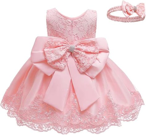 Amazon.com: AGQT Infant Baby Girls Dresses Flower Girl Dress Birthday Tutu Dress Kids Sleeveless Tulle Princess Dresses Formal Party Gowns Dress Black Size 3-6 Months(70) : Clothing, Shoes & Jewelry Baby Girl Birthday Dress Princesses, Toddler Pageant Dresses Baby, Pink Princess Baptism Dress For First Birthday, Baby Gowns Girl Birthday, Rose Pink Baby Dress, Party Gown Dress, Birthday Tutu Dress, Baby Gowns Girl, Gowns For Girls