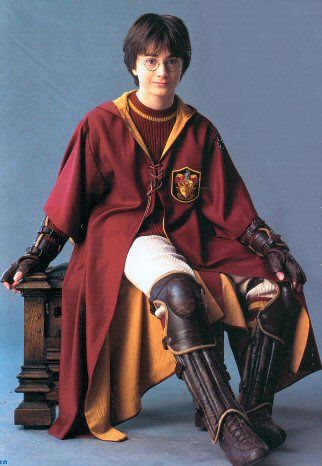 Quidditch, anyone? Quidditch Costume, Quidditch Uniform, Quidditch Robes, Hogwarts Uniform, Citate Harry Potter, Glume Harry Potter, Daniel Radcliffe Harry Potter, Harry Potter Quidditch, Harry Potter Cosplay