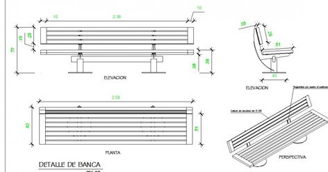 Garden sitting bench detail 2d view CAD furniture block plan and elevation CAD furniture block layout dwg file Landscape Furniture Detail Drawing, Bench Detail Drawing, Arch Plan, Garden Chair Plans, Wood Bench Design, Bench Drawing, Furniture Details Drawing, Landscape Architecture Park, Plan And Elevation