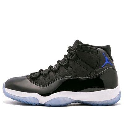 The Air Jordan 11 Retro ‘Space Jam’ 2016 commemorates the 20th anniversary of the movie ‘Space Jam.’ It was first worn by Michael Jordan as a Player Exclusive (PE) in both the movie and the 1995 NBA Playoffs. The 2016 retro is a more faithful reproduction of the original PE than the 2000 and 2009 retros. The sneaker also swaps the traditional #23 for MJ’s comeback #45 on the heel, a first for an Air Jordan 11 retail release. (SNKR/AJ11/Unisex/Non-Slip/High Top/Basketball/Shock-absorbing) Space Jams 11, Retro Space, Nike Air Jordan 11, Air Jordan 11 Retro, Jordan 11 Retro, Space Jam, Air Jordan 11, Jordan 11, Classic Films