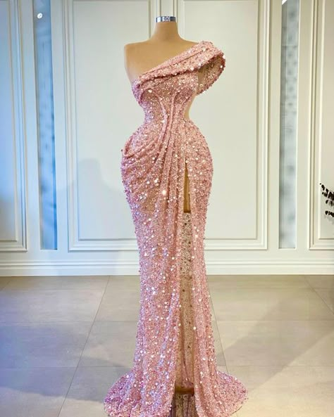 Bling Prom Dresses, Prom Dresses One Shoulder, Cheap Evening Gowns, Girl Prom, Prom Dresses Sparkly, Custom Made Prom Dress, One Shoulder Prom Dress, Sparkly Prom Dresses, Sequin Prom Dress