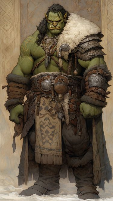 Dnd Orc, Warcraft Orc, World Of Warcraft Characters, Orc Warrior, Warcraft Characters, Warcraft Art, 다크 판타지, Fantasy Races, Dungeons And Dragons Characters