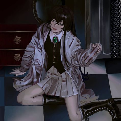 Genderbend Dazai, Dazai Osamu Genderbend, Female Chuuya X Dazai, Female Dazai X Male Chuuya, Fem Dazai Fanart, Fem Dazai Osamu, Female Dazai Osamu, Bsd Genderbend, Female Dazai