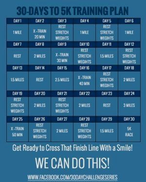 https://www.pinterest.com/pin/204913851784789563/30 Days to 5K Training Challenge Training Challenge, 5k Training Plan, 5k Training, Running Plan, Race Training, Half Marathon Training, Fitness Challenge, Marathon Training, Fitness Transformation