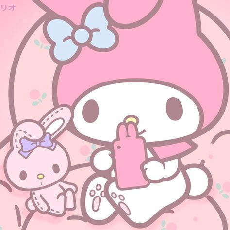 My Melodi, Sanrio Pfp, Sanrio Icons, Melody Wallpaper, My Sweet Piano, My Melody Wallpaper, Charmmy Kitty, Melody Hello Kitty, Sanrio Stuff