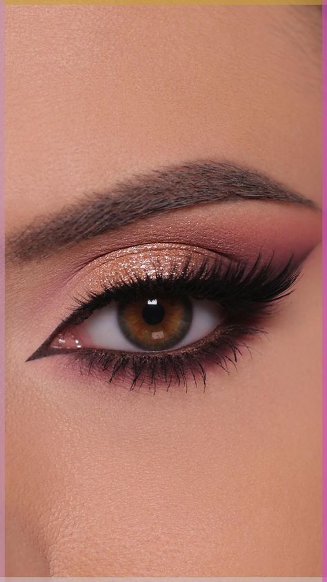 Bold Wedding Makeup, Mackup Look, Eyes Makeup Looks, Machiaj Smokey Eyes, Daytime Smokey Eye, Eye Shadow Looks, Party Makeup Tutorial, Smokey Eye Easy, Doing Makeup