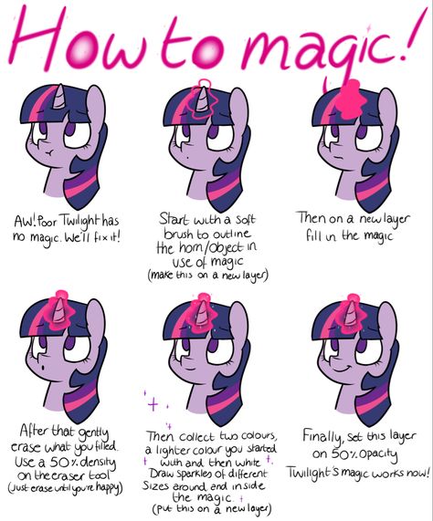 A tutorial on how to draw the magic aura’s seen in My Little Pony: Friendship is Magic. My Lil Pony, Mlp Fan Art, My Little Pony Comic, My Little Pony Drawing, My Little Pony Characters, Drawing Expressions, Mlp Pony, My Little Pony Pictures, Pony Drawing