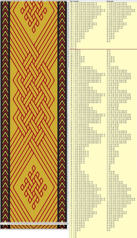 Card Weaving Patterns, Inkle Weaving Patterns, Tablet Weaving Patterns, Finger Weaving, Inkle Weaving, Weaving Loom Projects, Inkle Loom, Card Weaving, Swedish Weaving