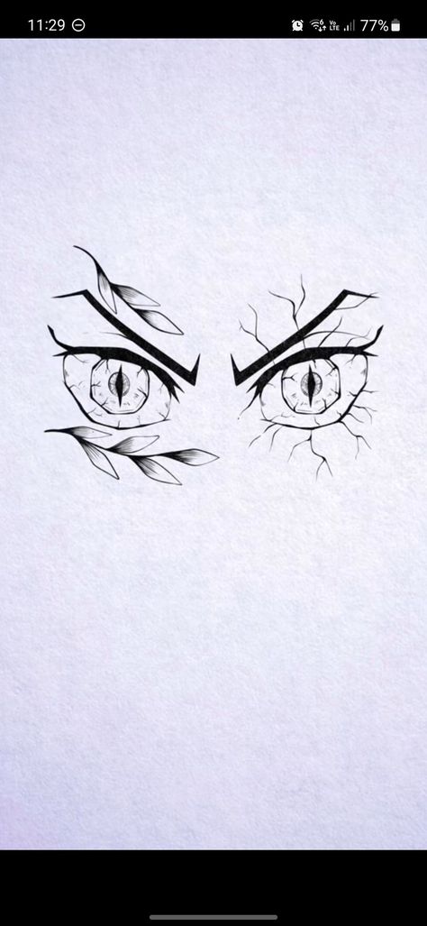 Nezuko Tattoo Stencil, Nezuko Eyes Tattoo, Deku Scars Tattoos, Demon Slayer Simple Tattoo, Small Nezuko Tattoo, Nezuko Tattoo Leaves, My Hero Tattoo Ideas, Demon Slayer Tattoo Nezuko, Nezuko Vine Tattoo