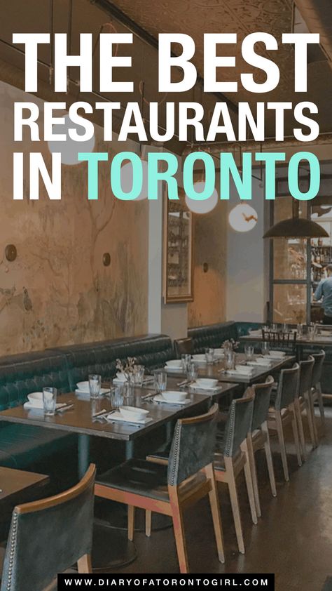 Pink Places, Instagrammable Restaurants, Best Restaurants In Toronto, Fennel Sausage, Toronto Girls, Top 10 Restaurants, Restaurants To Try, Lunch Buffet, Toronto Food