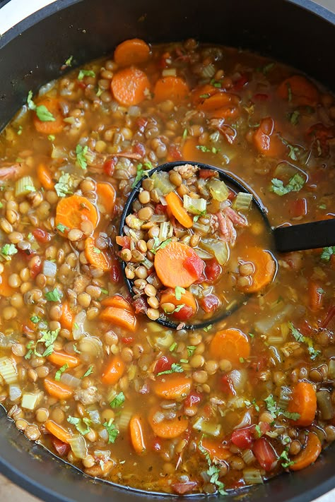 Ham Hock Broth, Ham Hock And Lentil Soup, Lentil Soup Ham Bone, Ham Bone Lentil Soup Crockpot, Lentils And Ham Soup, Ham And Lentil Soup Instant Pot, Ham Lentil Soup Crockpot, Lentil Ham Soup Recipe, Ham And Lentil Soup Recipes