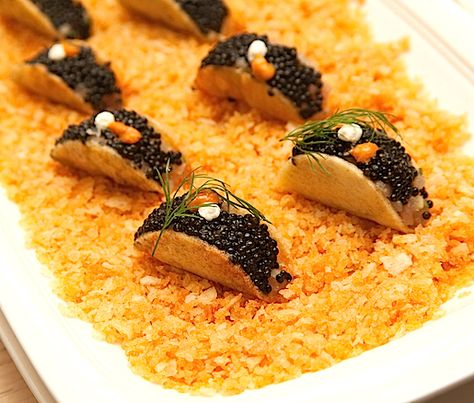 Caviar Tacos, Nibbles For Party, Taco Party, Thanksgiving Inspiration, Yukon Gold, James Beard, Cooking Classy, Fishing Theme, Fish And Seafood