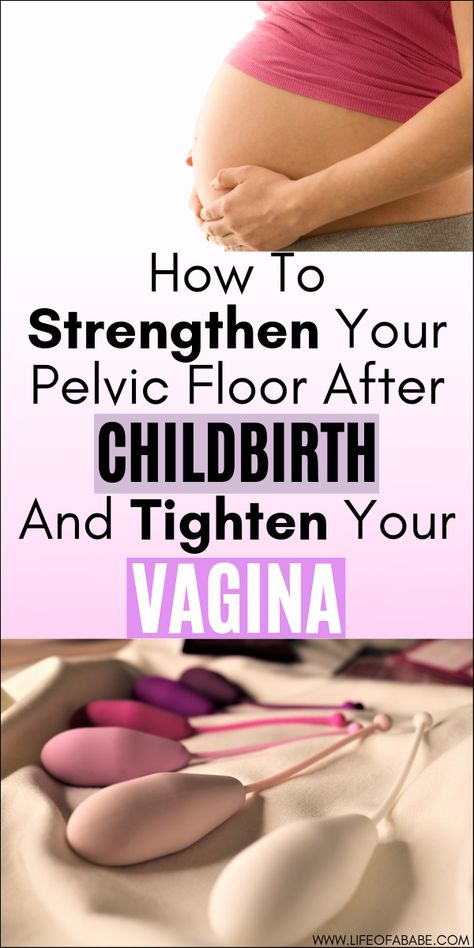 Postpartum Kegel Exercises, After Birth Exercises, How To Tighten Your Virginia, Tighten Vag Walls Fast, Kegel Weights, Kegal Exercises, Pregnancy Kit, Birth Recovery, Pregnancy Hacks