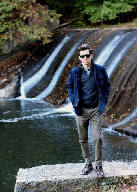 Brock McGoff of The Modest Man decked out in Peter Manning Chukka Boot Outfit, Chukka Boots Outfit, What Is Business Casual, Winter Chelsea Boots, Business Casual Dress Code, Mens Business Casual Outfits, Suede Chukka Boots, Suede Chukkas, Business Casual Shoes