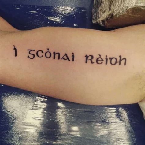 Top 87 Best Irish Tattoo Ideas [2020 Inspiration Guide] Gaelic Phrases Tattoos, Mens Irish Tattoos, Irish Word Tattoos, Irish Tattoos Men, Irish Quotes Tattoos, Irish Gaelic Tattoo, Small Irish Tattoos, Gaelic Phrases, Ogham Tattoo