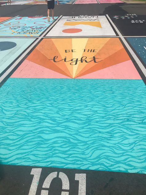 Ceiling Tiles Painted School Ideas, Senior Parking Spaces Beach Theme, Senior Parking Spaces Zach Bryan, Sunset Parking Spot Painting, Beachy Senior Parking Spot Ideas, Ocean Senior Parking Spot, Beach Senior Parking Spot, Senior Parking Spaces Bible Verses, Sunset Senior Parking Spot