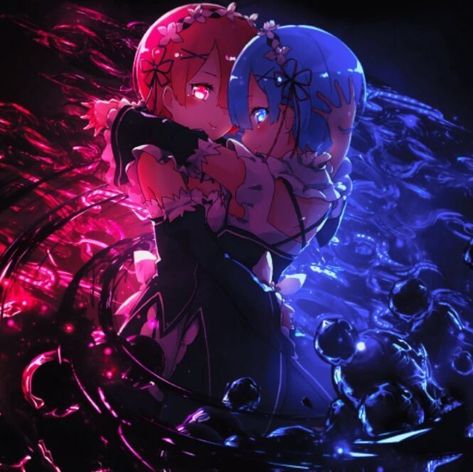 The anime is Re Zero Ram Rem, Re Zero, Anime Character, Ram, Wallpapers, Anime, Blue