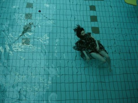 Person In Pool Reference, Person Floating, Jhin League Of Legends, Image Film, Cinematic Photography, In The Pool, 인물 사진, Photography Inspo, Blue Turquoise