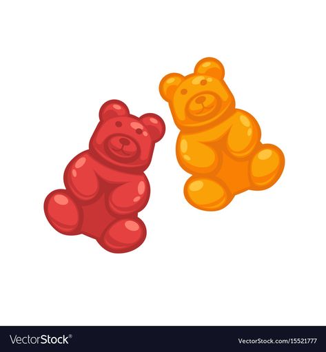 Gummy Wallpaper, Bears Tattoo, Bear Logo Design, Disney Art Of Animation, Art Of Animation Resort, Jelly Bears, Bear Vector, Jelly Wallpaper, Bear Drawing