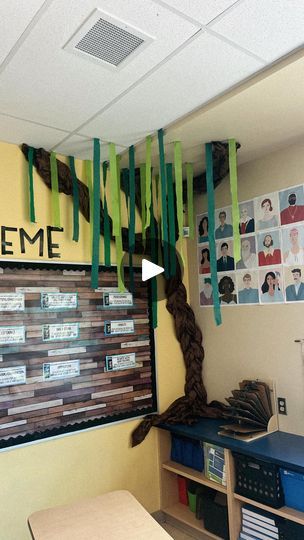 12K reactions · 256 shares | Classroom Tree Tutorial 🌲✨  I built a tree in my classroom 3 years ago after seeing the idea from another teacher on Pinterest (I wish I knew their name) and I changed it up to make it work for my space 🤍  Today I created a second tree in another corner of the room and I’m obsessed - I love this classroom so much and can’t wait to meet my new students!   #classroom #classroomdecor #classroomtree #happyteacher #elementaryteacher #teacherlife #teachertips #freeteachingresources | Jess Porter | freethinkingteacher · Original audio 3d Tree On Wall Classroom, Classroom Tree Diy, Classroom Tree, Elementary Librarian, School Nursing, Hallway Displays, Yarn Trees, Tree Tutorial, Classroom Hacks