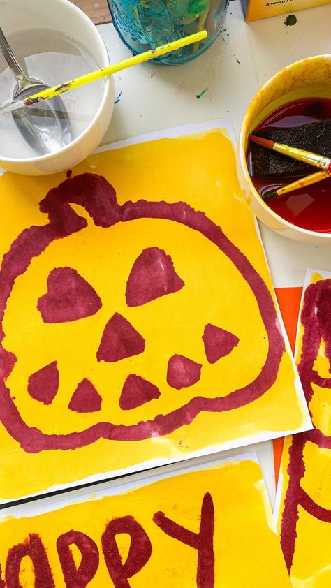 Deena Keller on Reels | Melodrama · Spooky Fun Halloween How To Make Glue, Seasonal Printables, Halloween Arts, Baking Soda Water, Apple Craft, Invisible Ink, Fun Halloween Crafts, Halloween Arts And Crafts, Cup Of Water